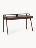 Evrak Desk with Drawers — Dark Grey