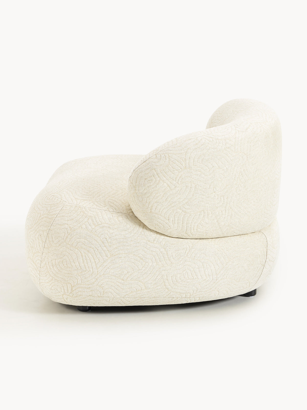 Alba Lounge Chair — Off-White
