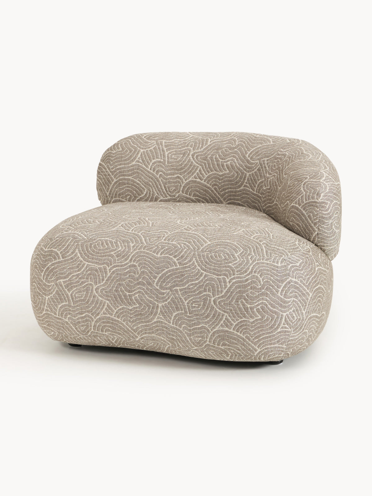 Alba Lounge Chair — Warm Grey