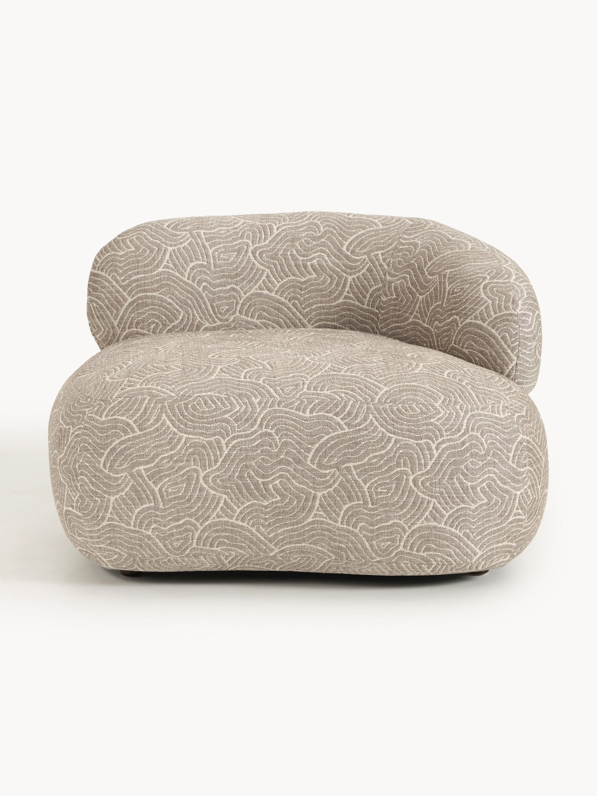 Alba Lounge Chair — Warm Grey