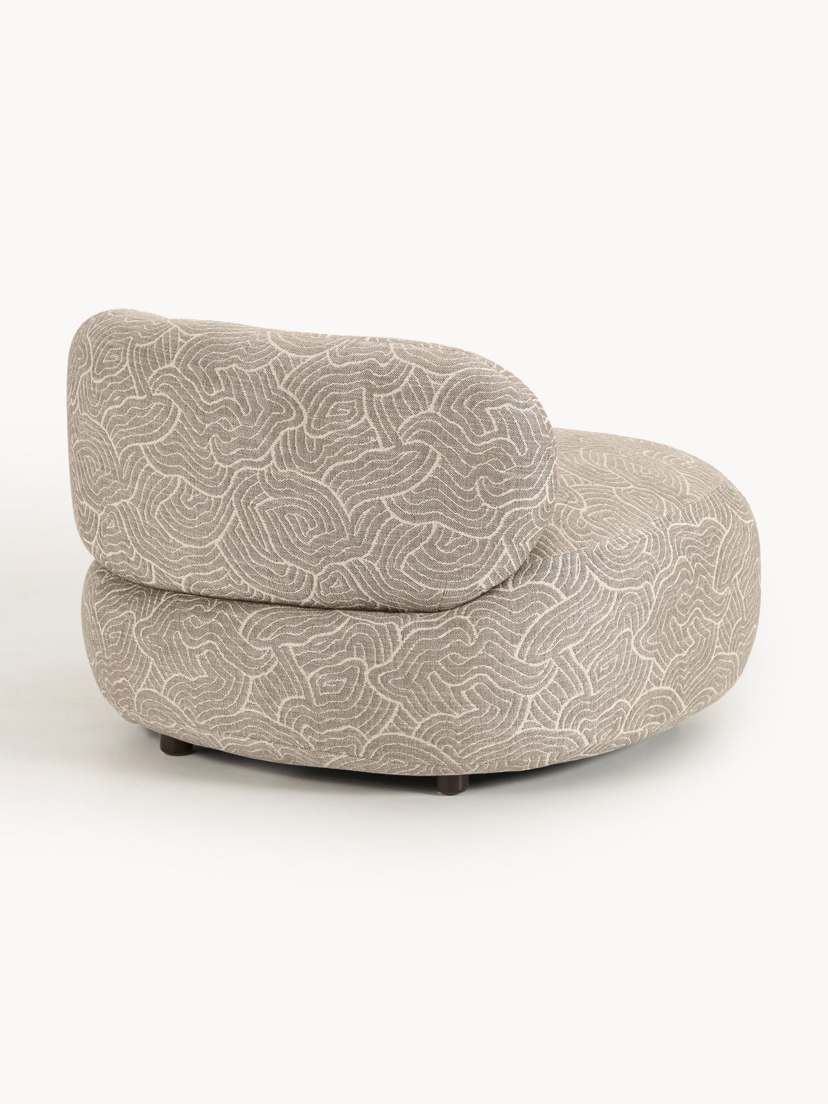 Alba Lounge Chair — Warm Grey