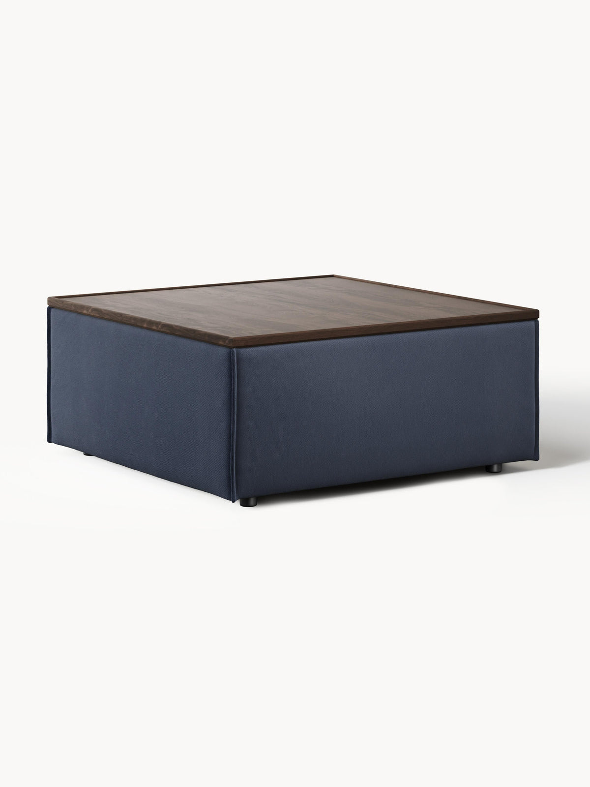Lennon Sofa Ottoman with Storage — Petrol