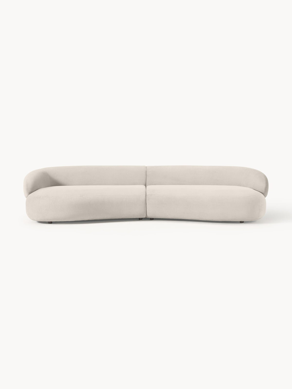 Alba Sofa (4-seater) — Light Grey