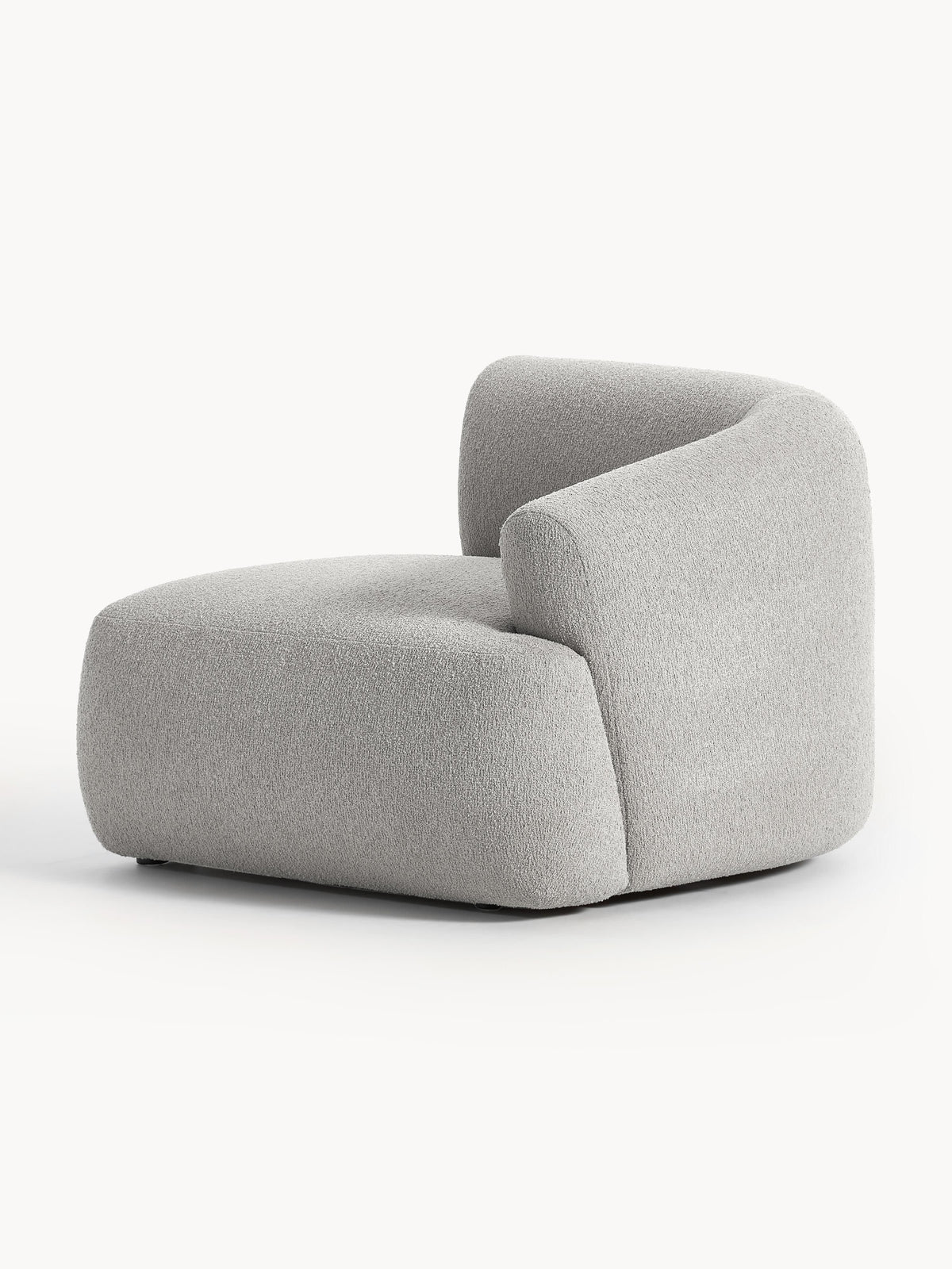 Sofia Bouclé Corner Module — Lilac