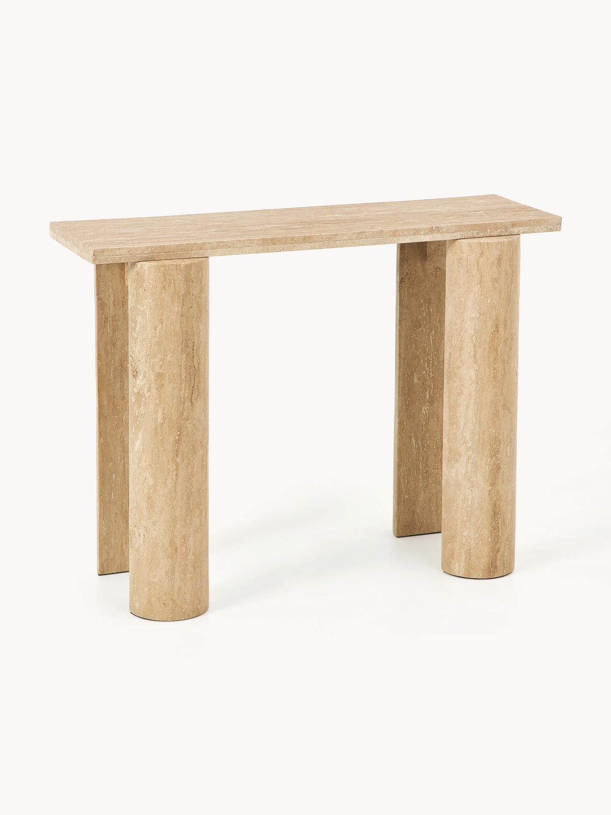 Disa Travertine Console Table