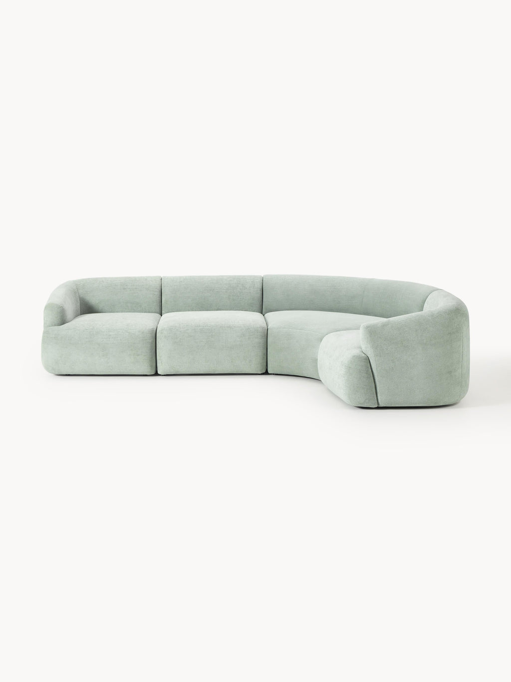 Sofia Modular Corner Sofa (4-seater) — Light Grey