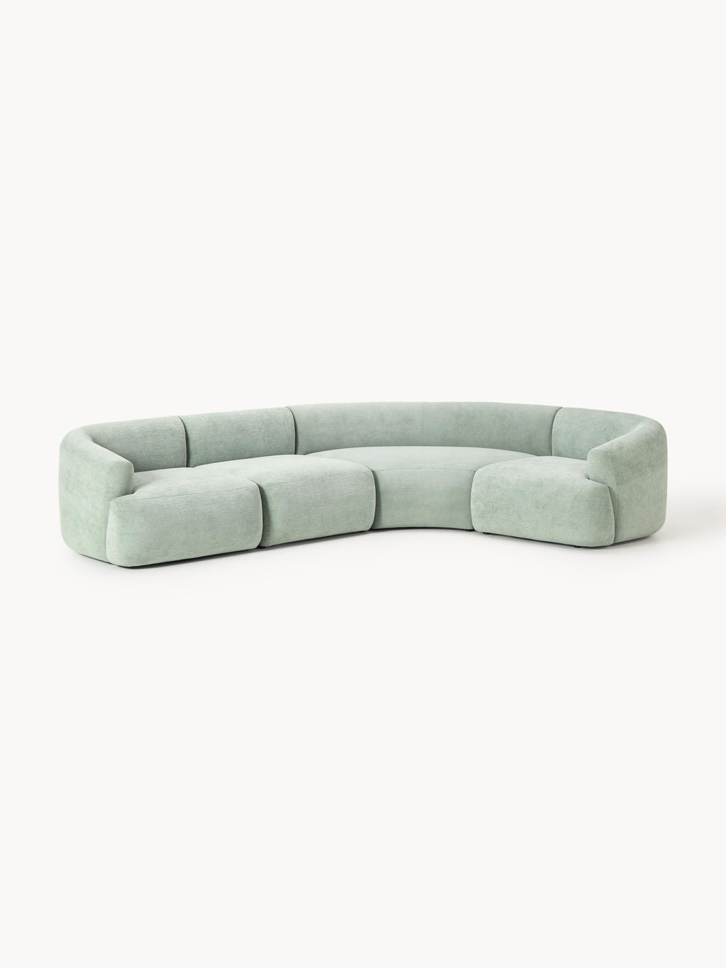 Sofia Modular Corner Sofa (4-seater) — Light Grey