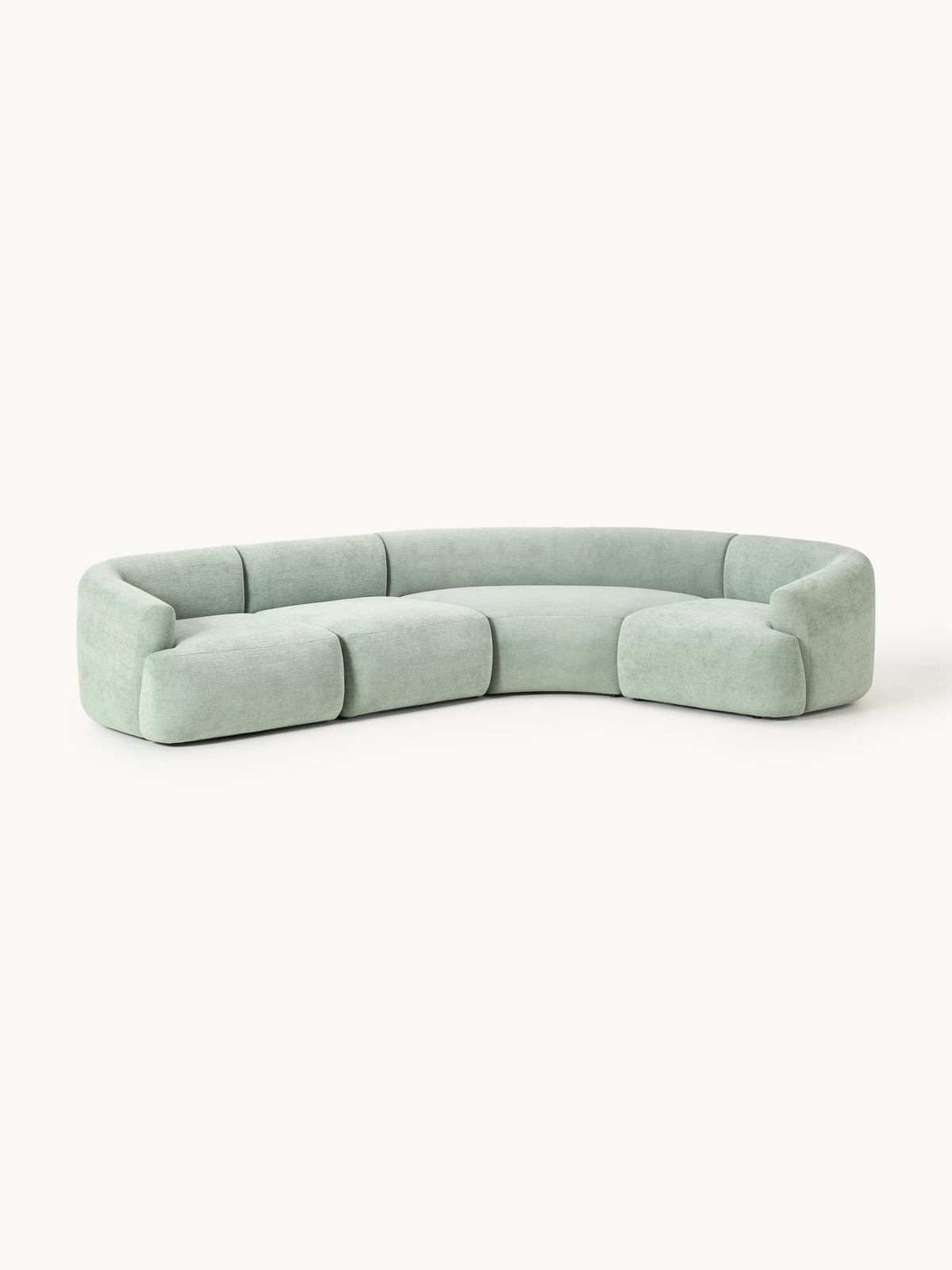 Sofia Modular Corner Sofa (4-seater) — Light Grey