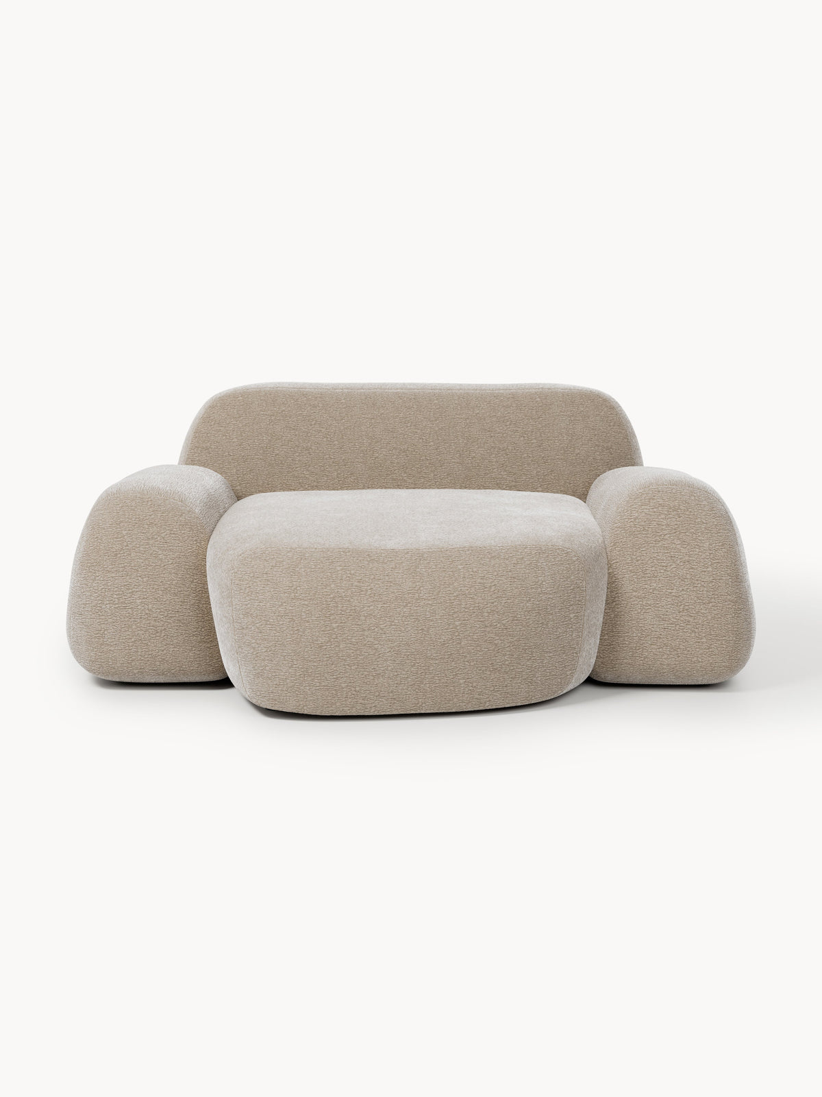 Wolke XL-Lounge Chair — Warm Grey