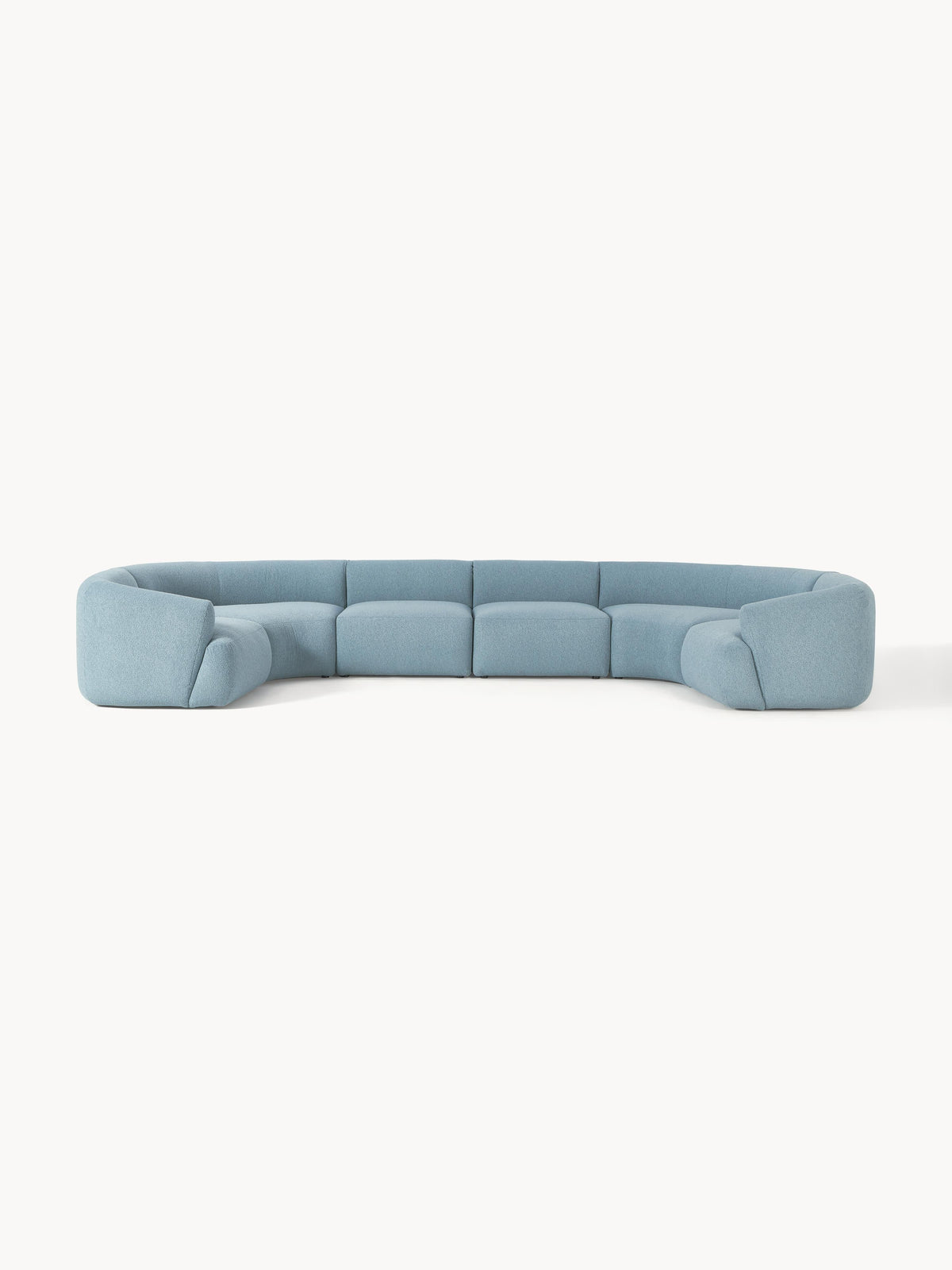 Sofia Modular Bouclé XL Sofa — Lilac