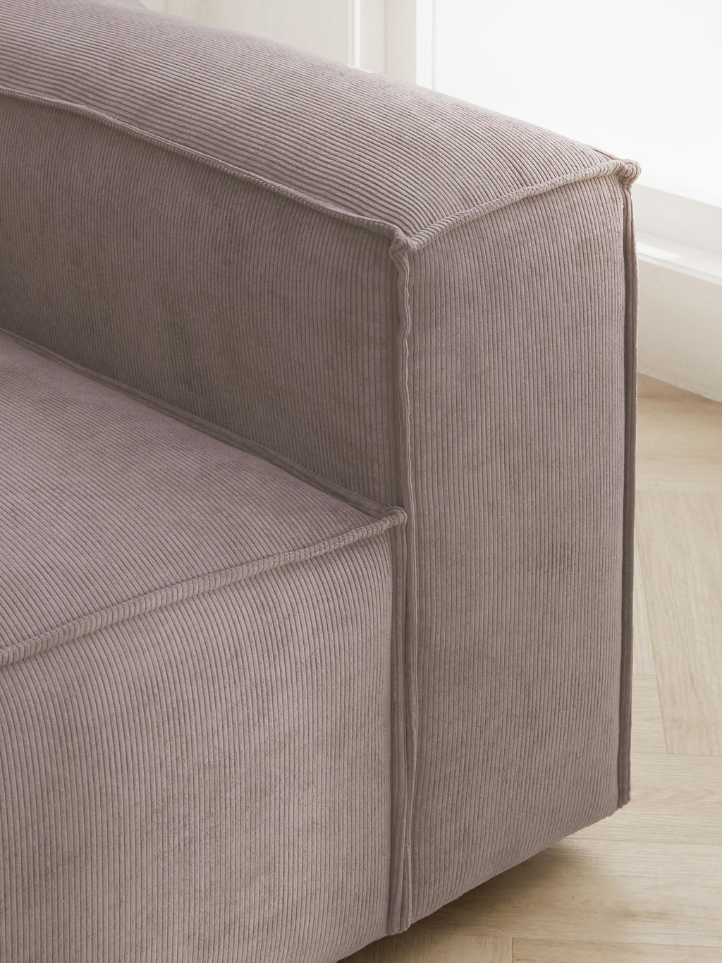 Lennon Armchair in Corduroy — Clay
