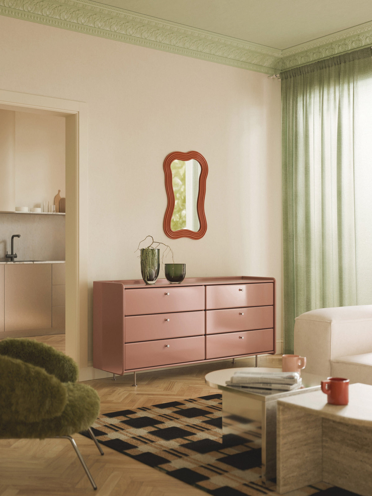 Coya Chest of Drawers — Olive