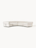 Anton Large Modular Bouclé Sofa — Light Grey