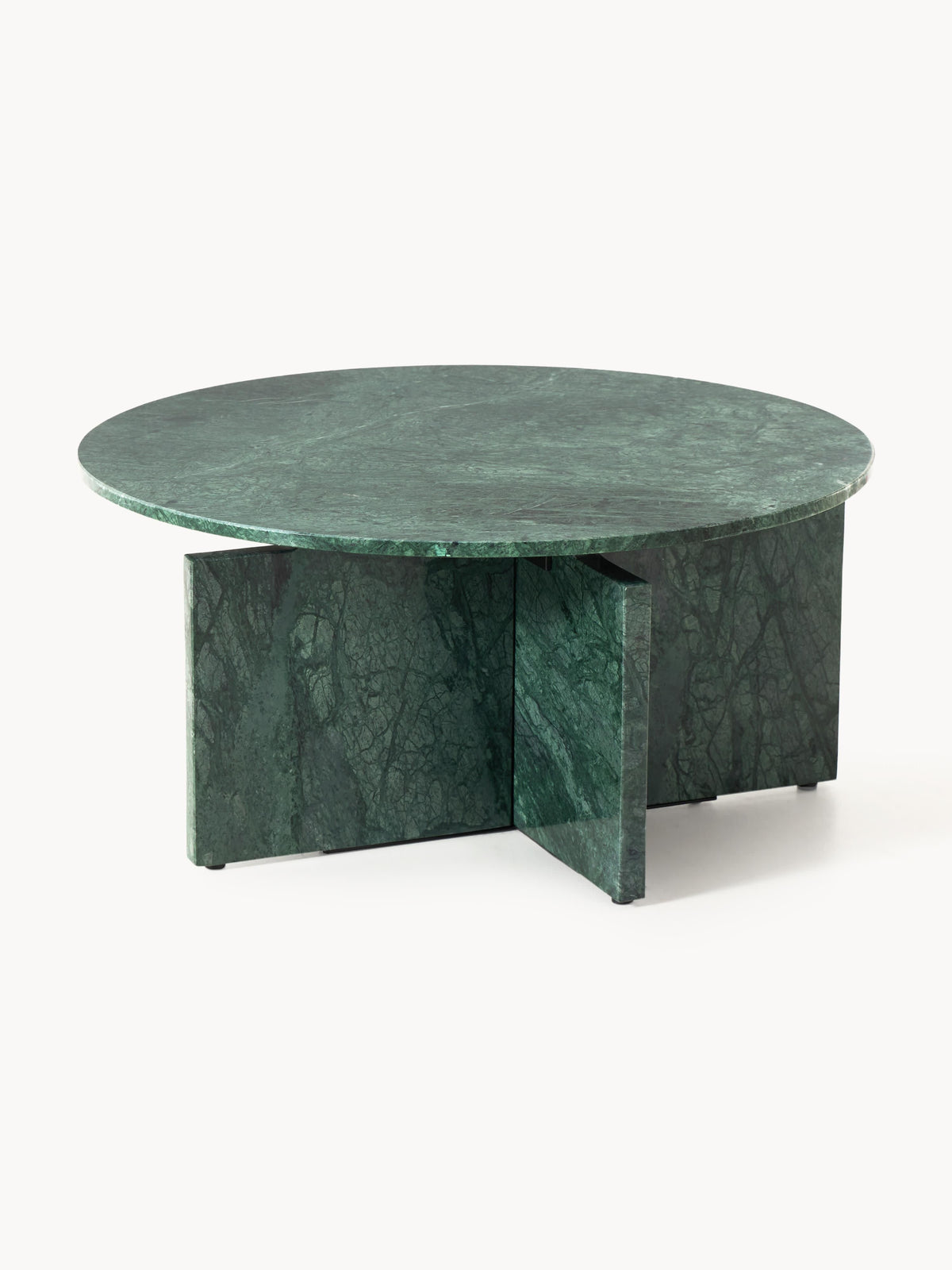 Marisa Round Coffee Table in Marble
