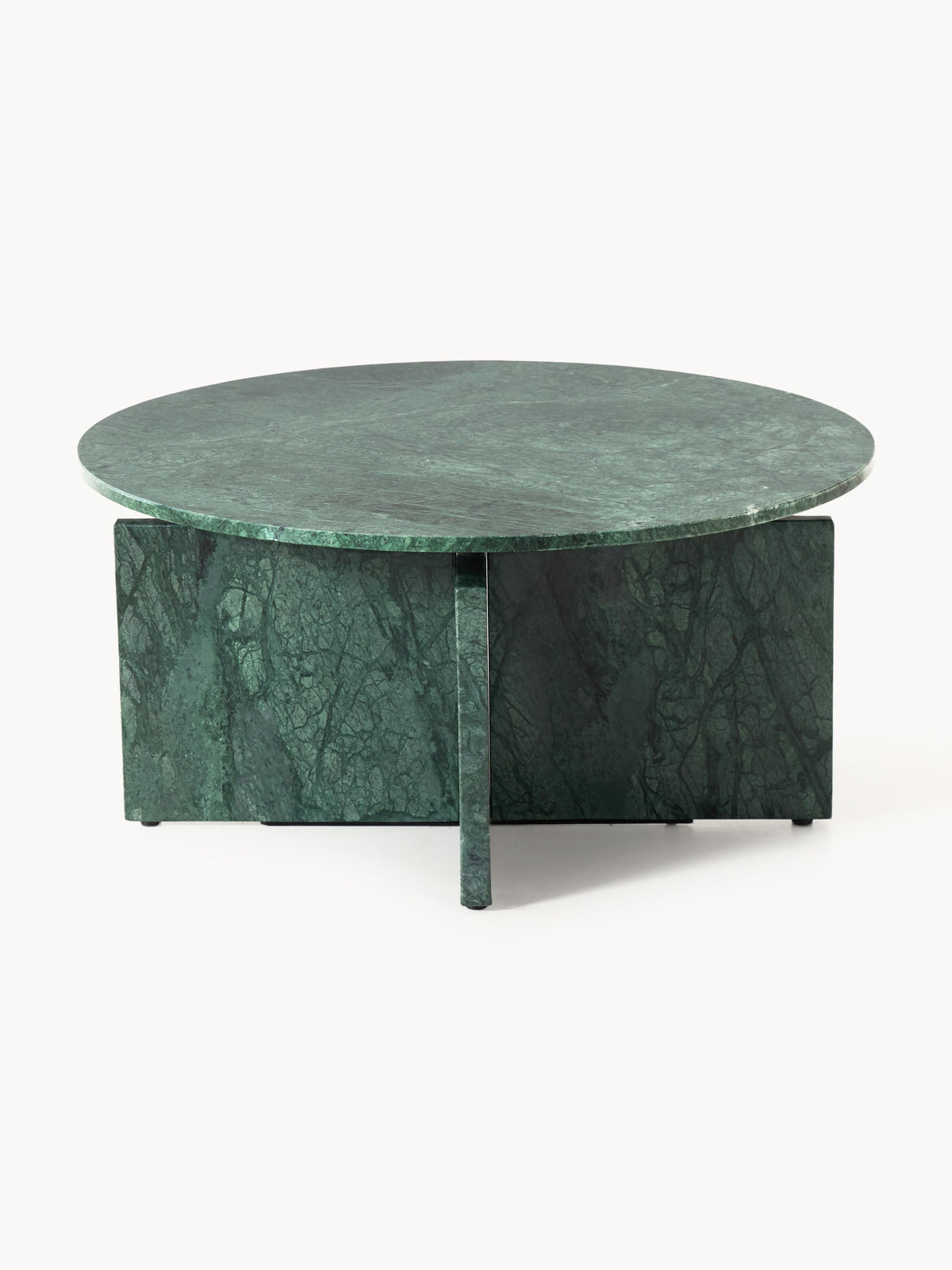 Marisa Round Coffee Table in Marble