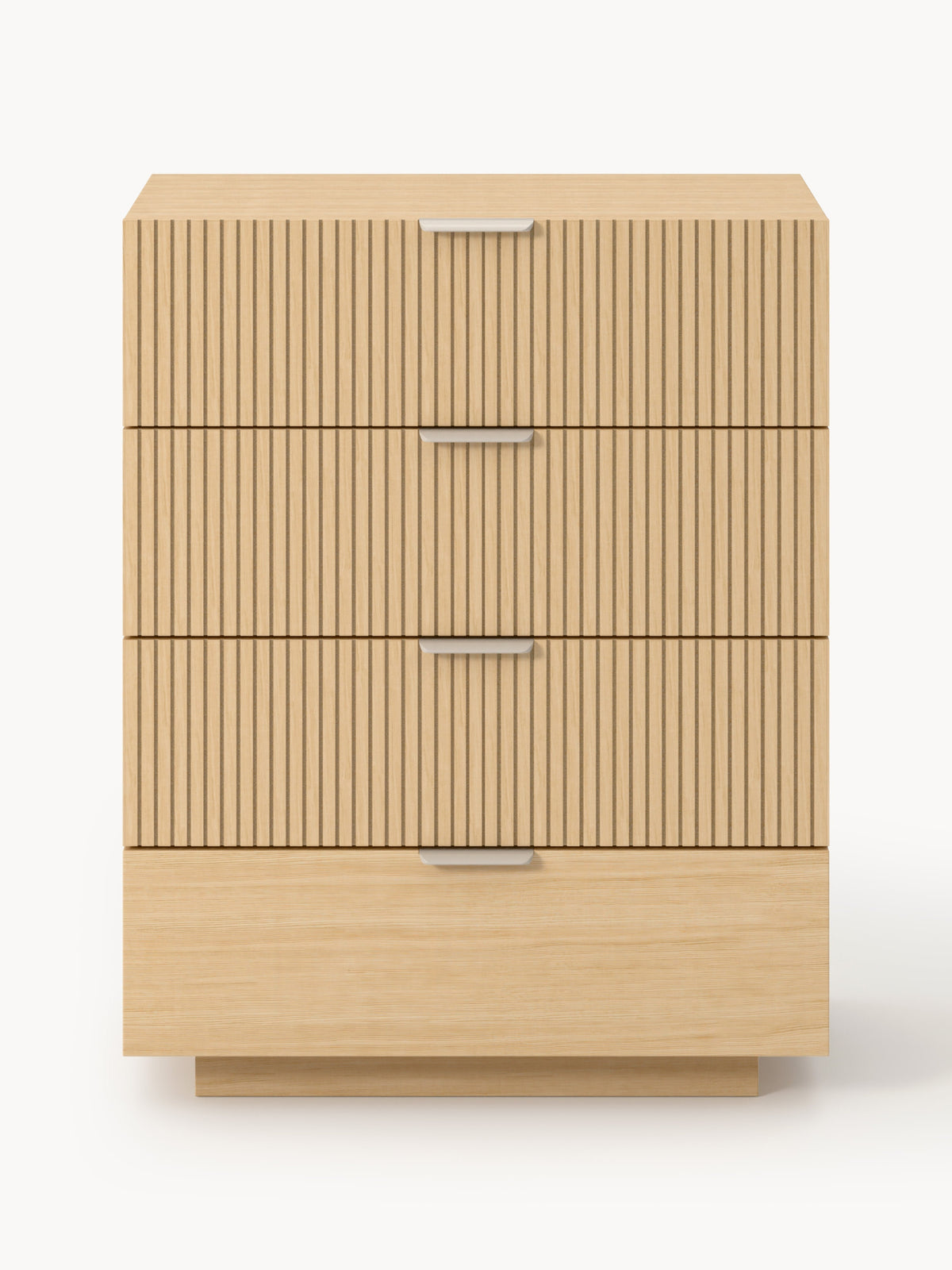 Sato Wood-Chest of Drawers — Taupe