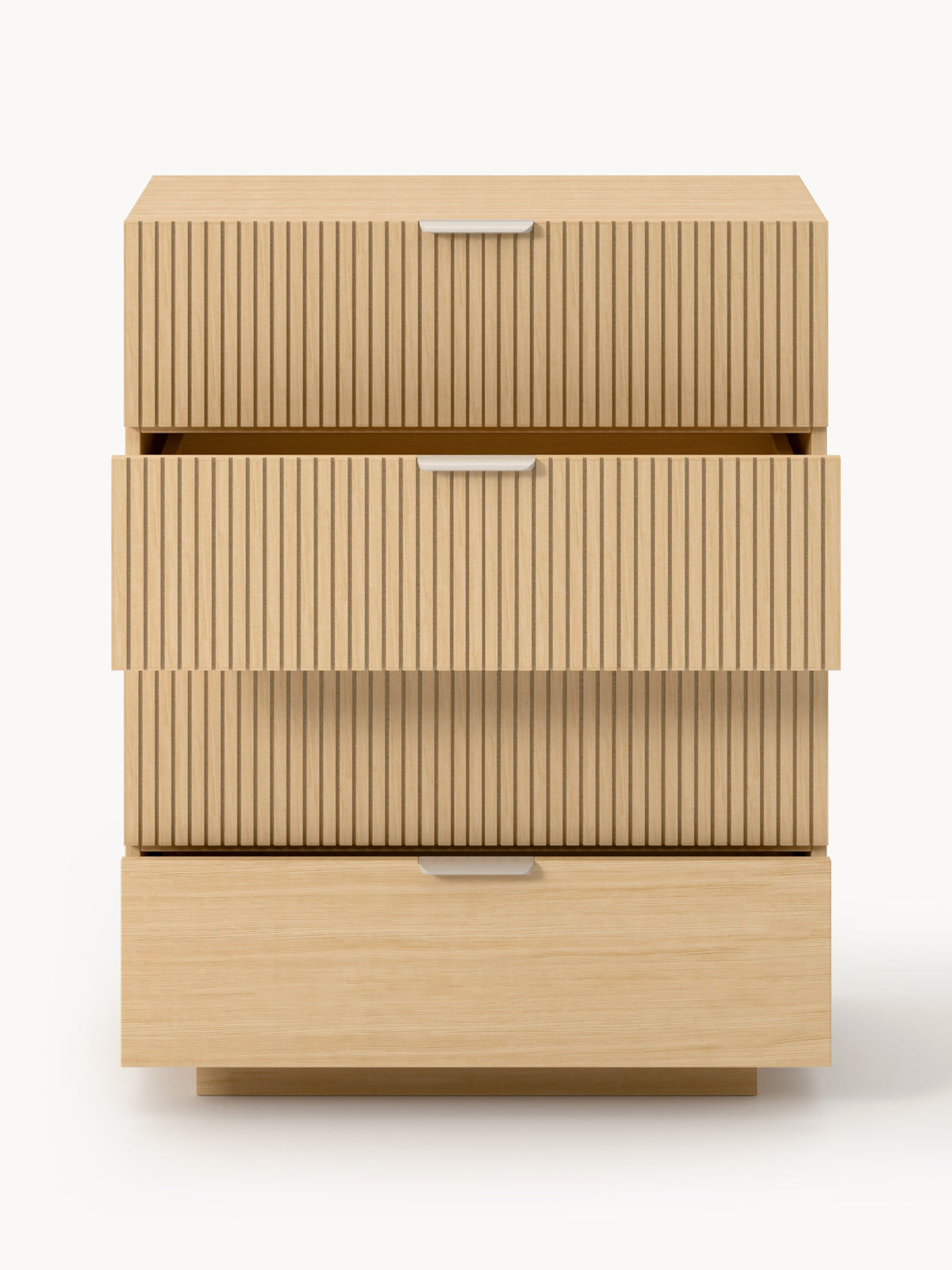 Sato Wood-Chest of Drawers — Taupe
