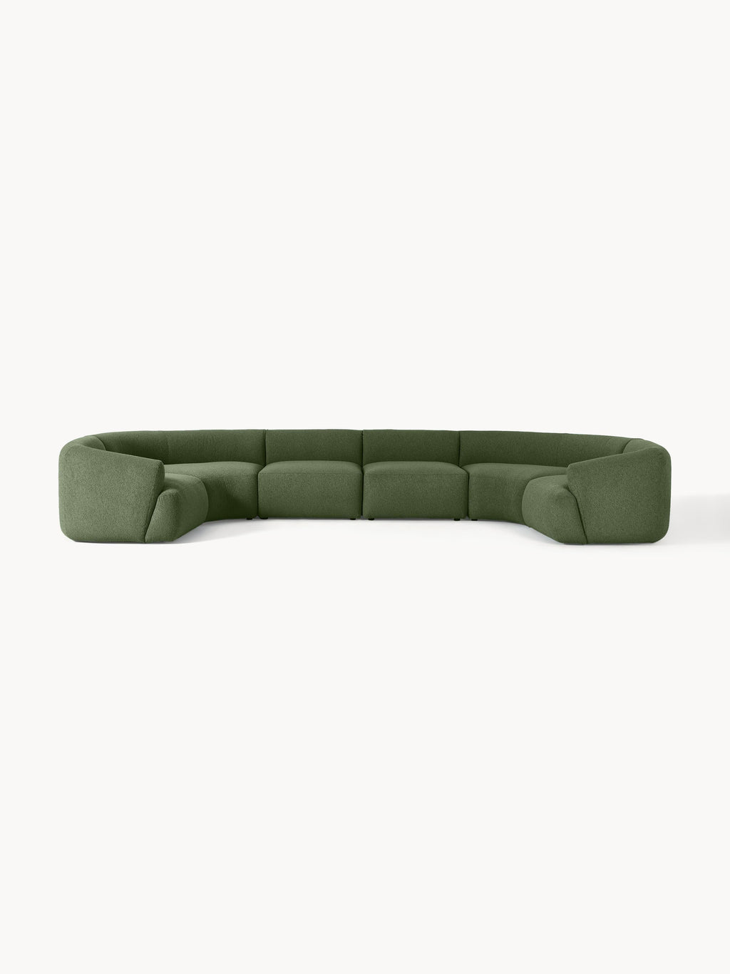 Sofia Modular Bouclé XL Sofa — Green