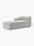 Sofia Bouclé-Chaise-Corner Module — Lilac