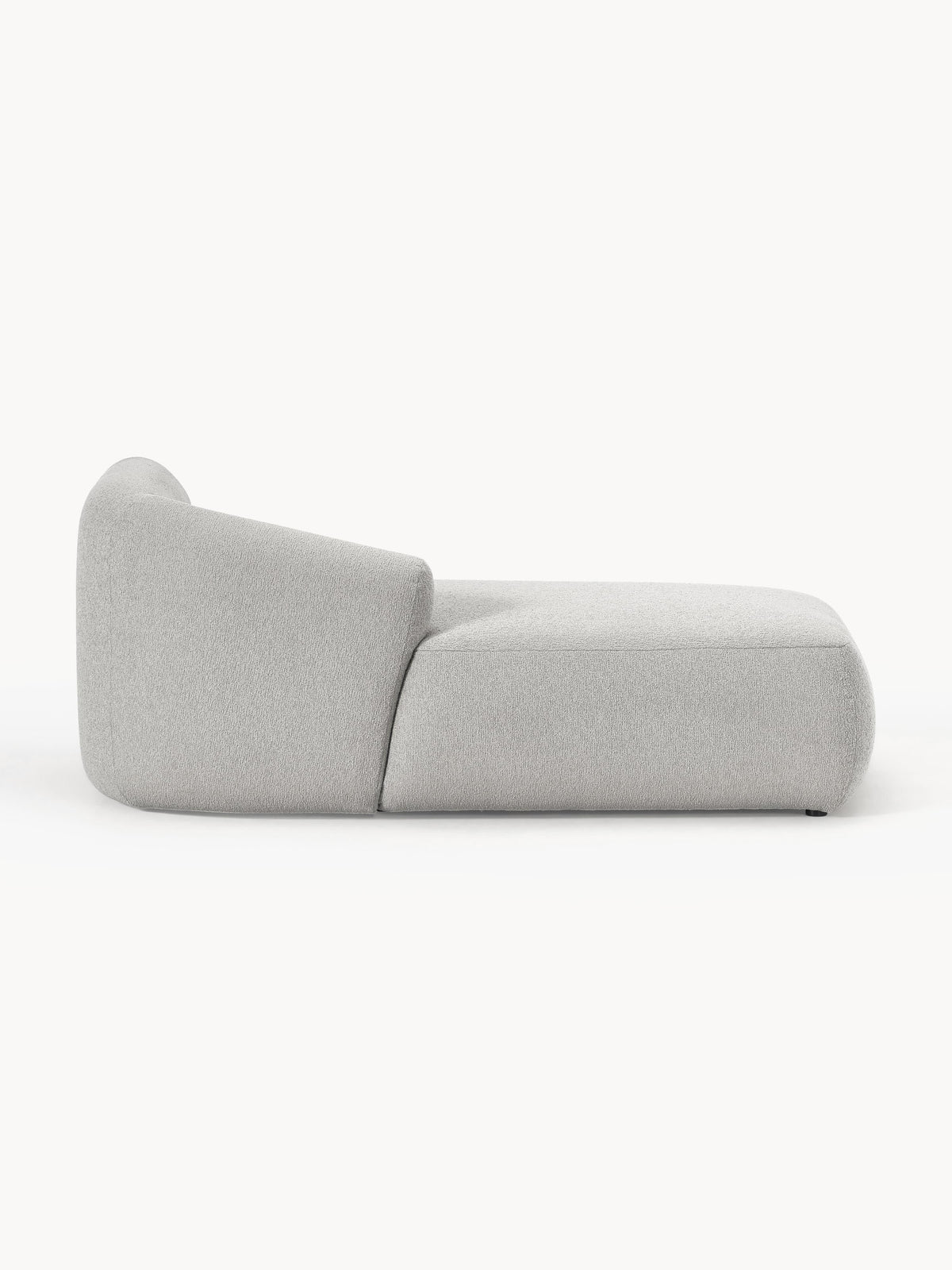 Sofia Bouclé-Chaise-Corner Module — Lilac