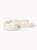 Wolke Modular Teddy-Corner Sofa (4-seater) with Chaise Longue — Ivory