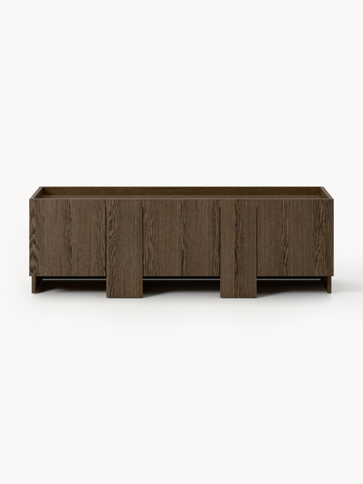 Arden Wood-TV-Lowboard — Chocolate