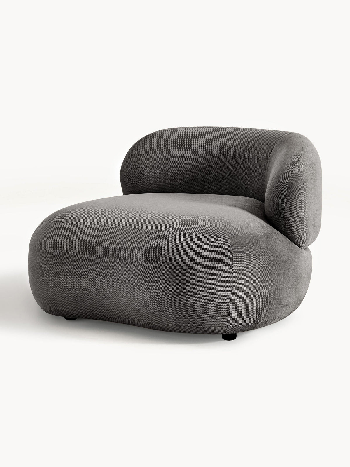 Alba Lounge Chair — Dark Grey