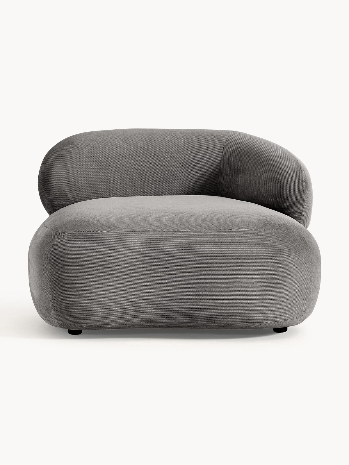 Alba Lounge Chair — Dark Grey