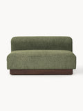 Natalie Sofa (2-seater) in Teddy Bouclé — Olive
