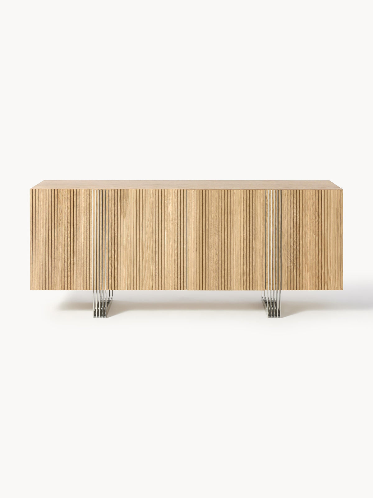 Ross Wooden Sideboard — Warm Grey