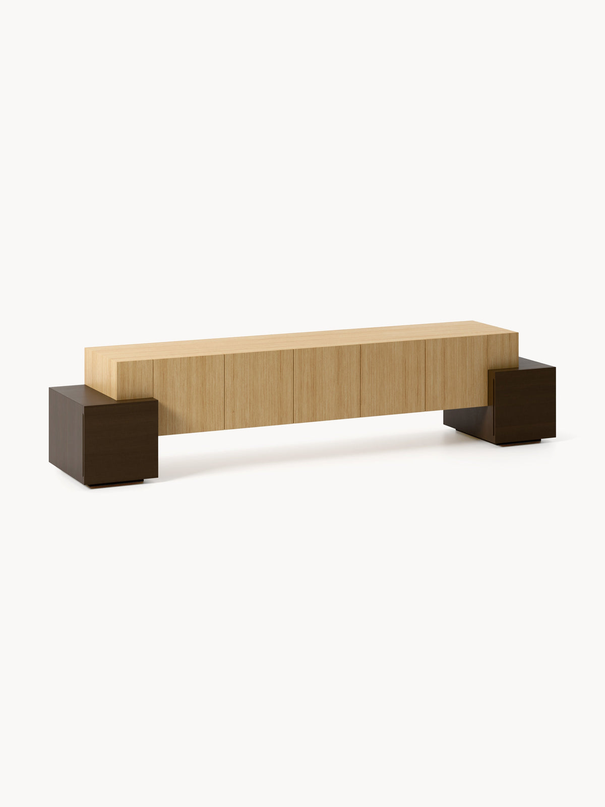 Pino TV-Lowboard in Wood — Dune