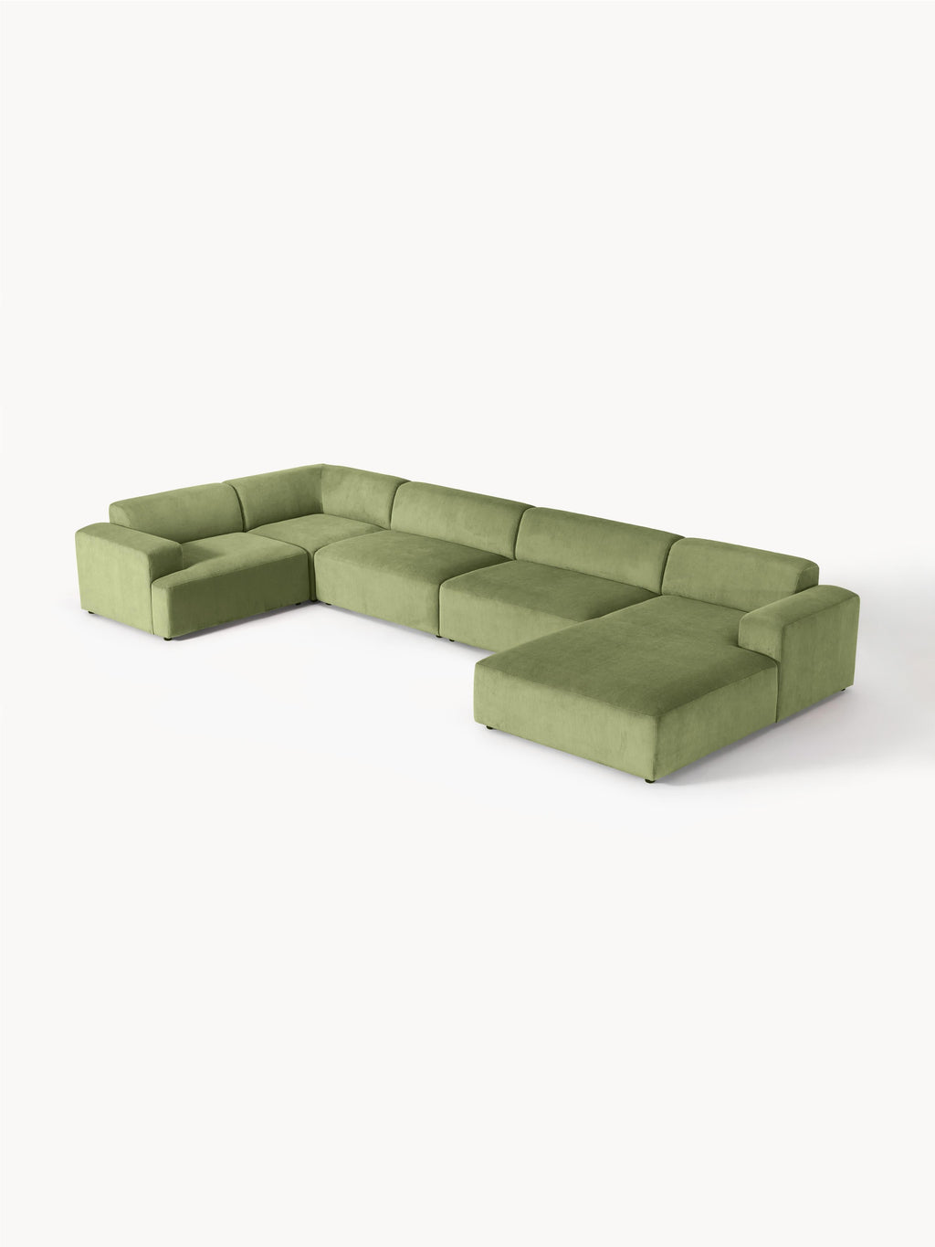 Melva XL Corduroy-Sofa — Taupe