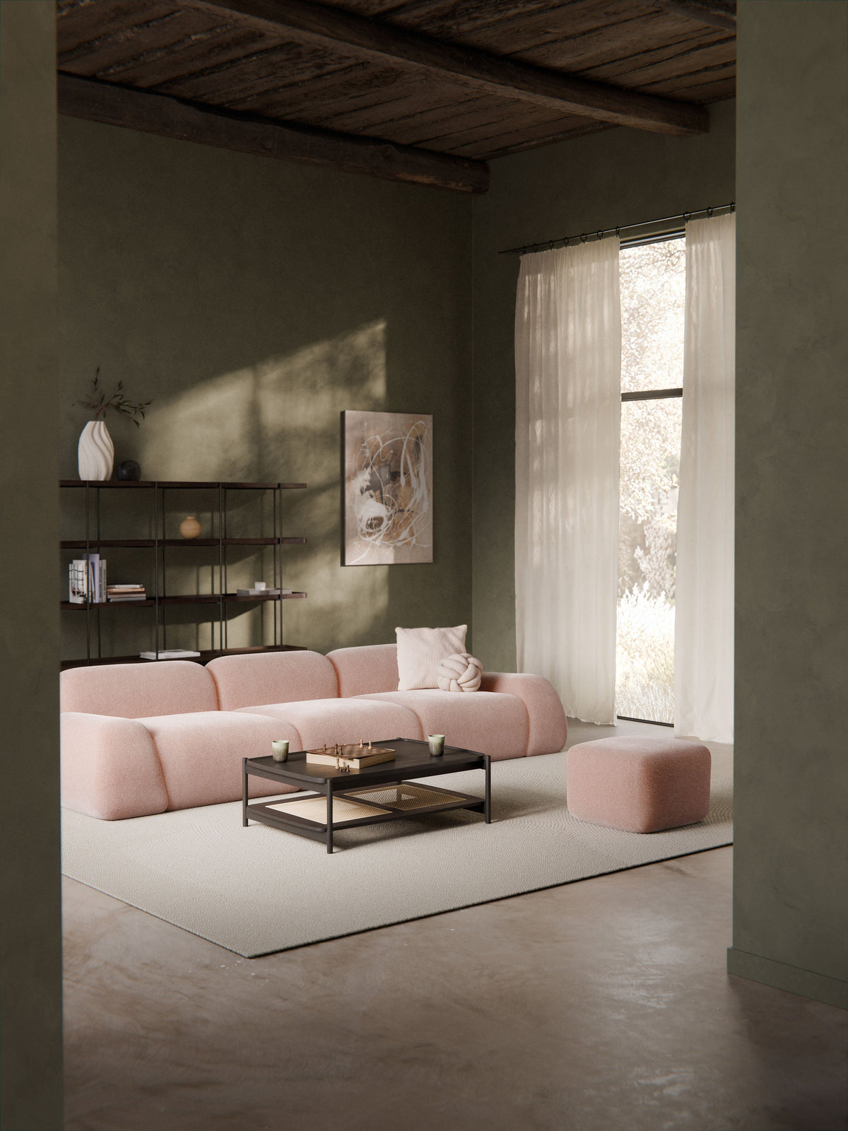 Wolke Middle Module — Pink