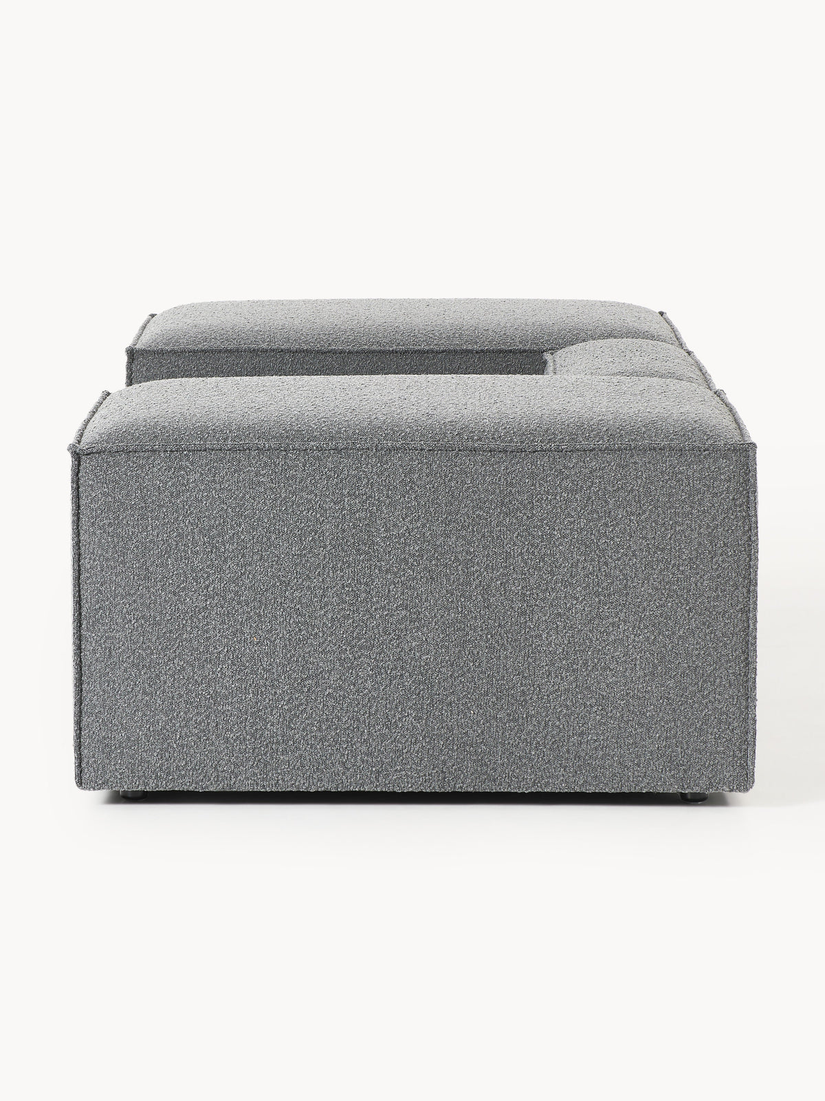 Lennon Bouclé Armchair with Wide Armrest