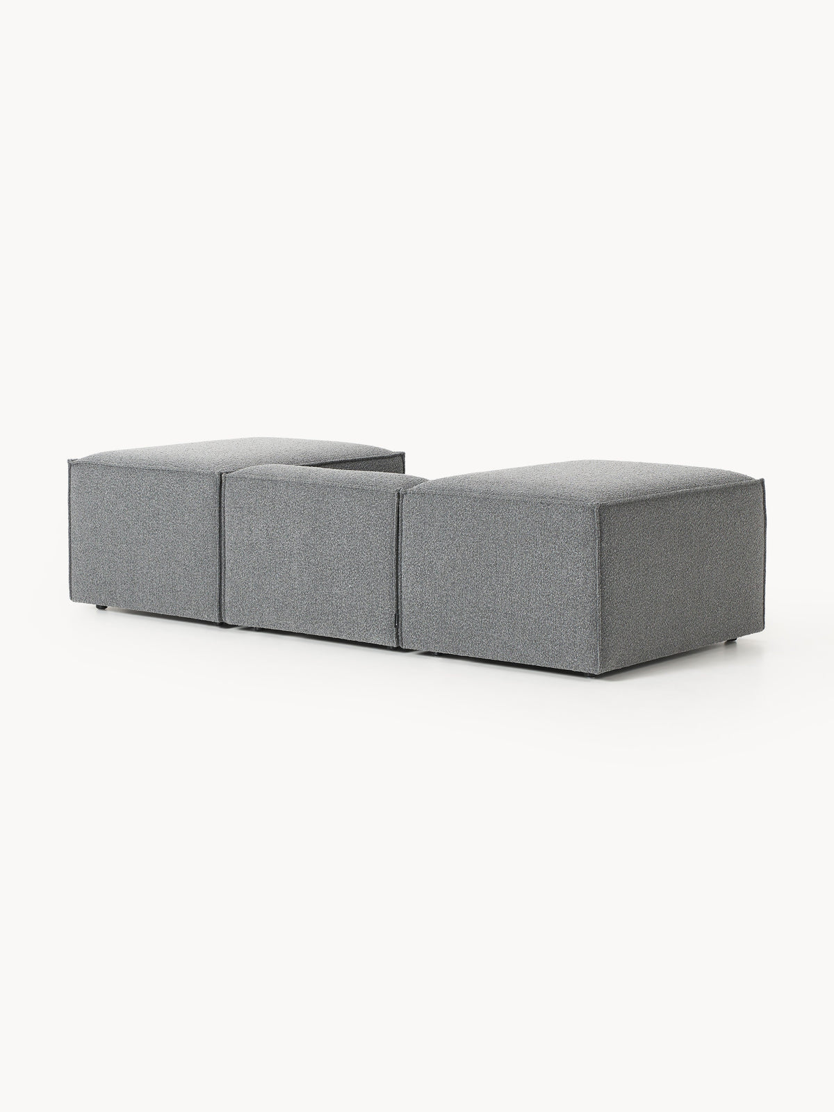 Lennon Bouclé Armchair with Wide Armrest