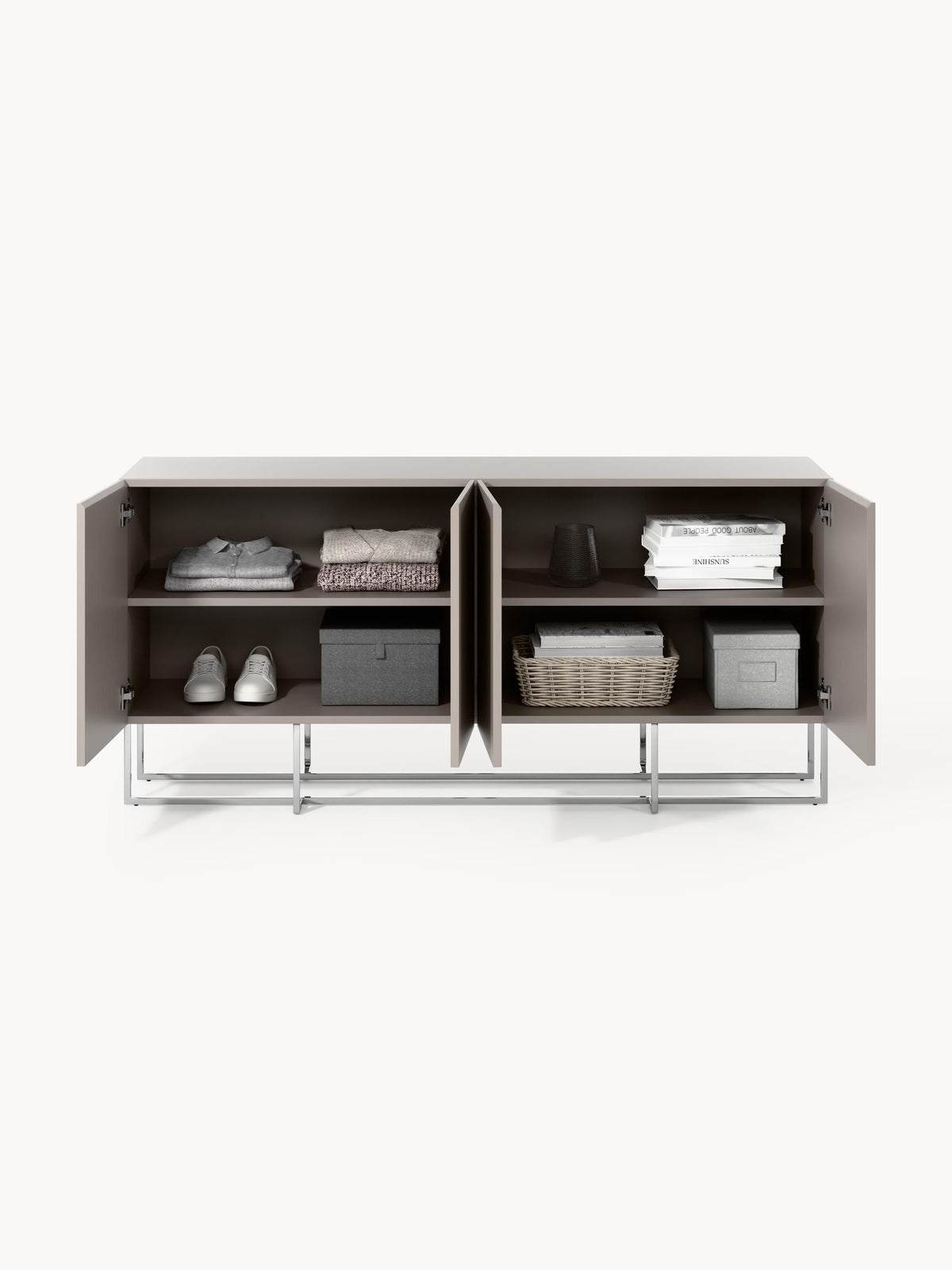 Joe Wooden Sideboard — Grey