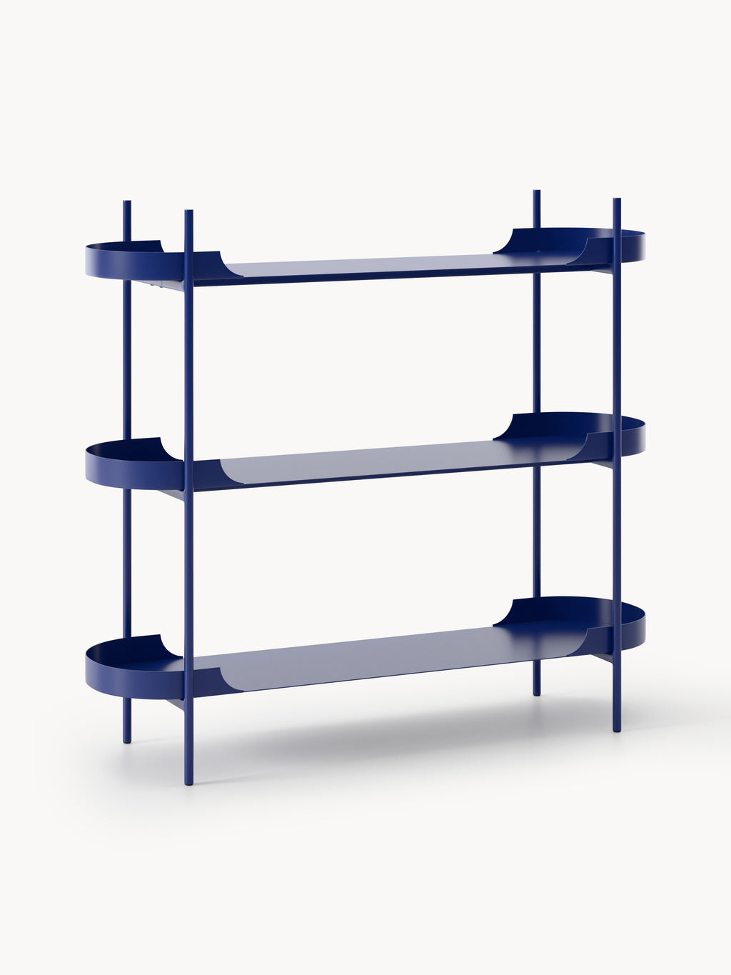 Taru Metal-Shelving Unit — Lilac
