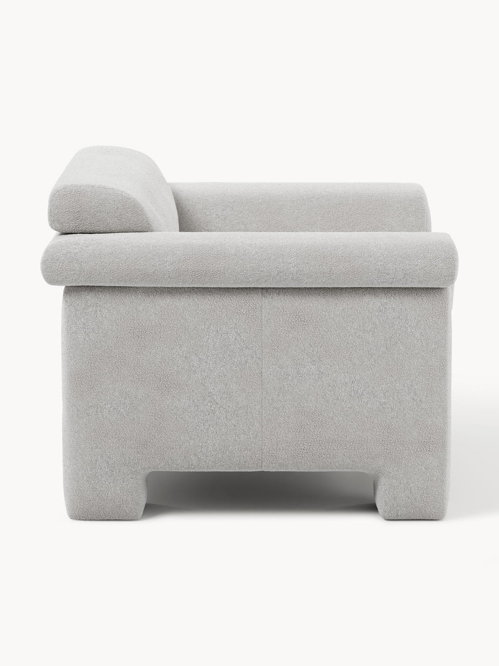 Atlas Bouclé Armchair — Oatmeal