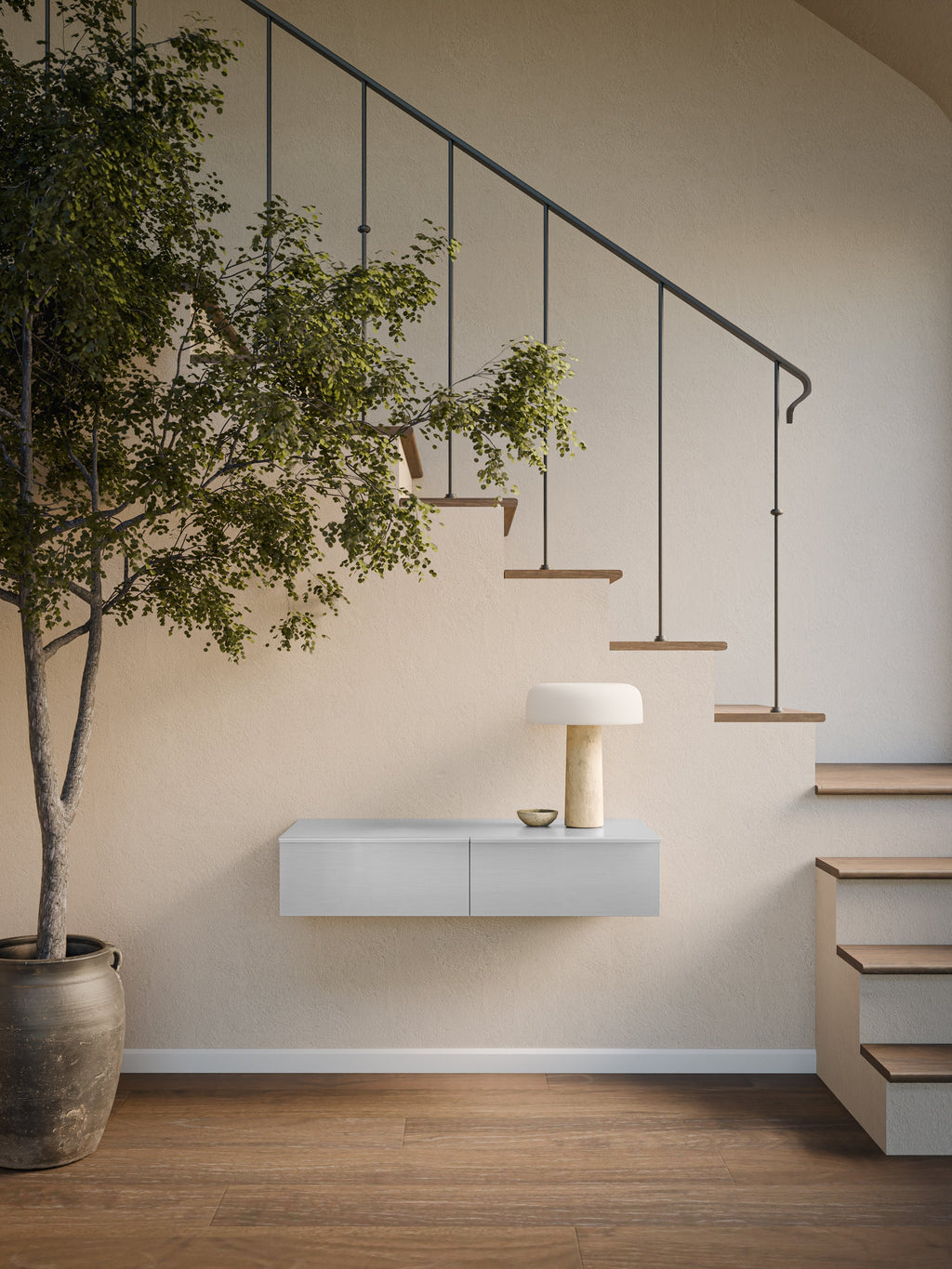 Carlo Wall Console Table