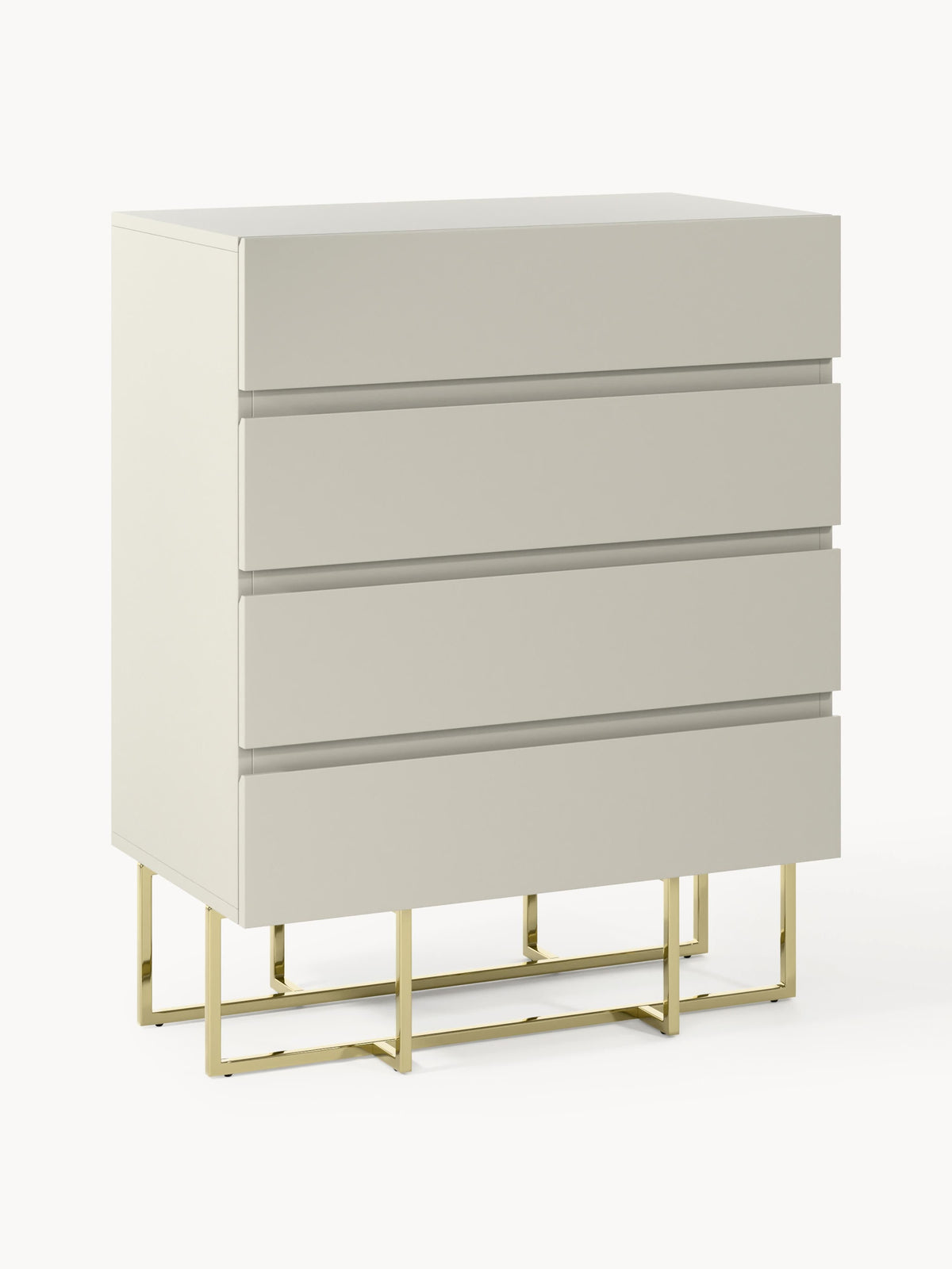 Joe Wood-Chest of Drawers — Oatmeal