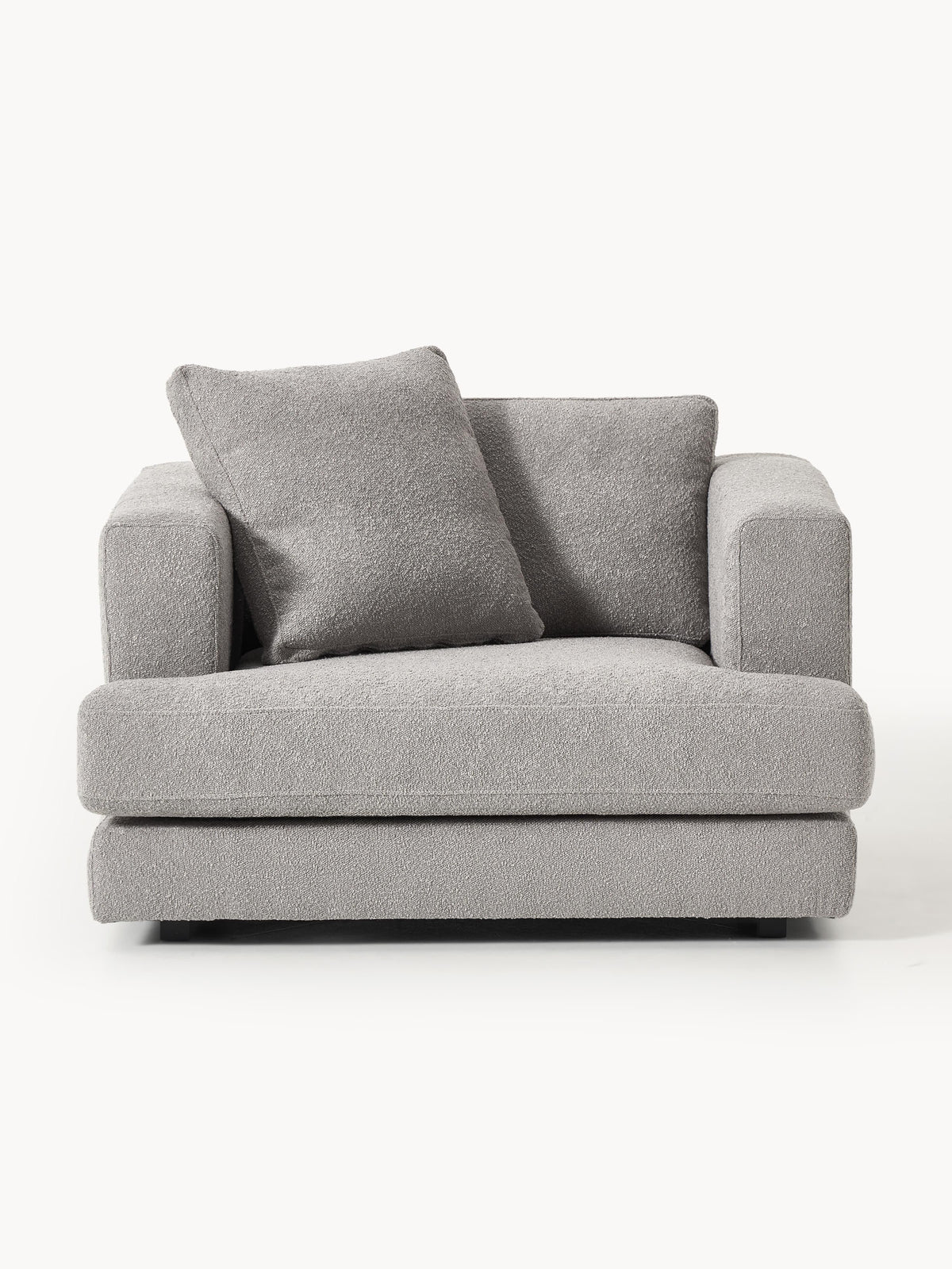 Tribeca Bouclé Armchair — Taupe