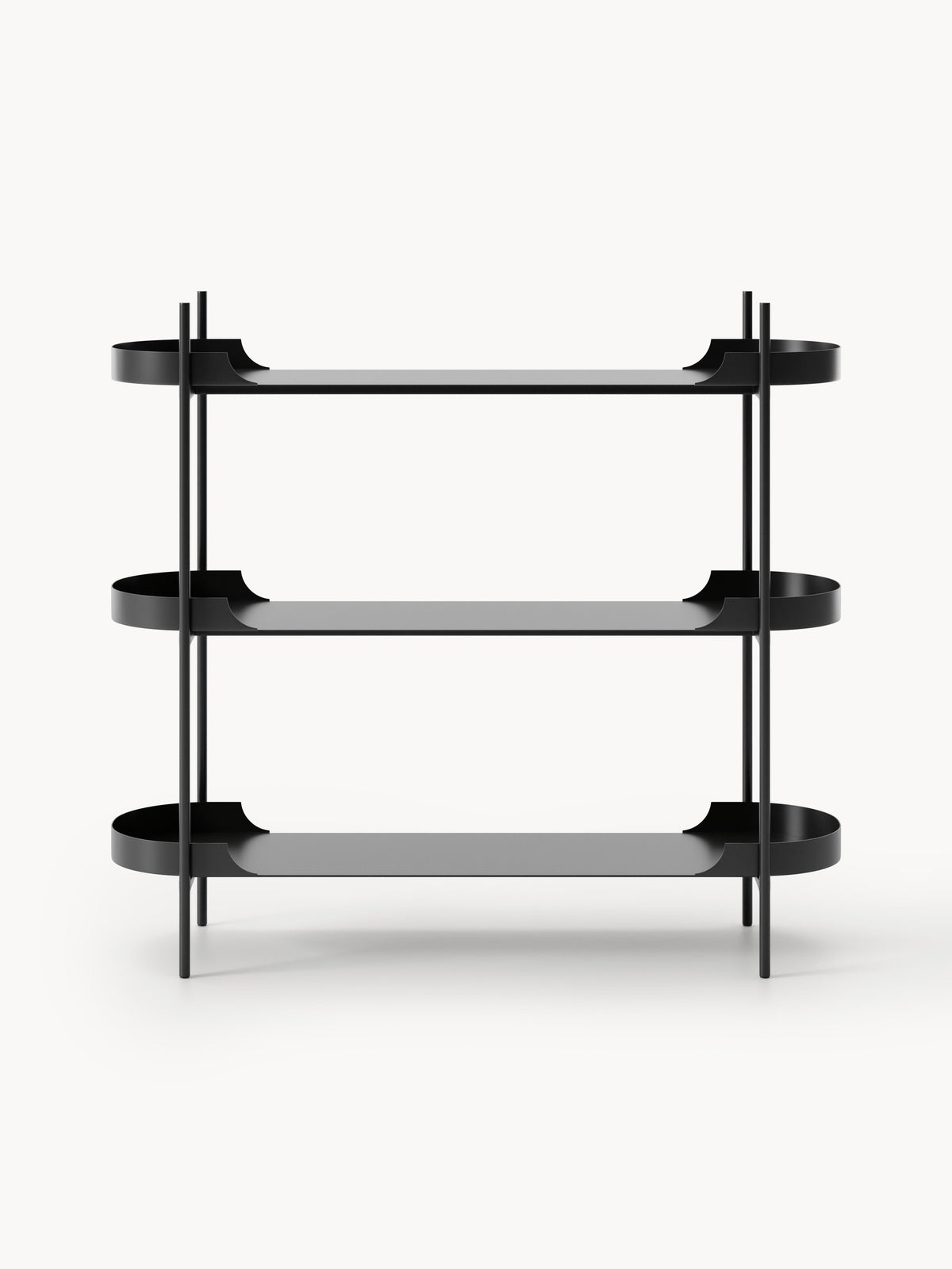 Taru Metal-Shelving Unit — Lavender
