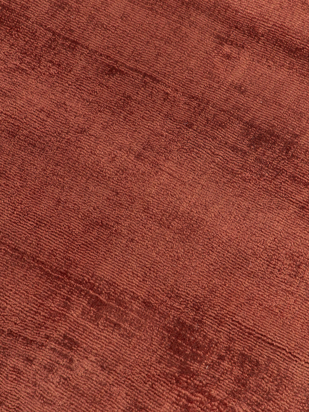 Jane Handwoven Viscose Rug — Red