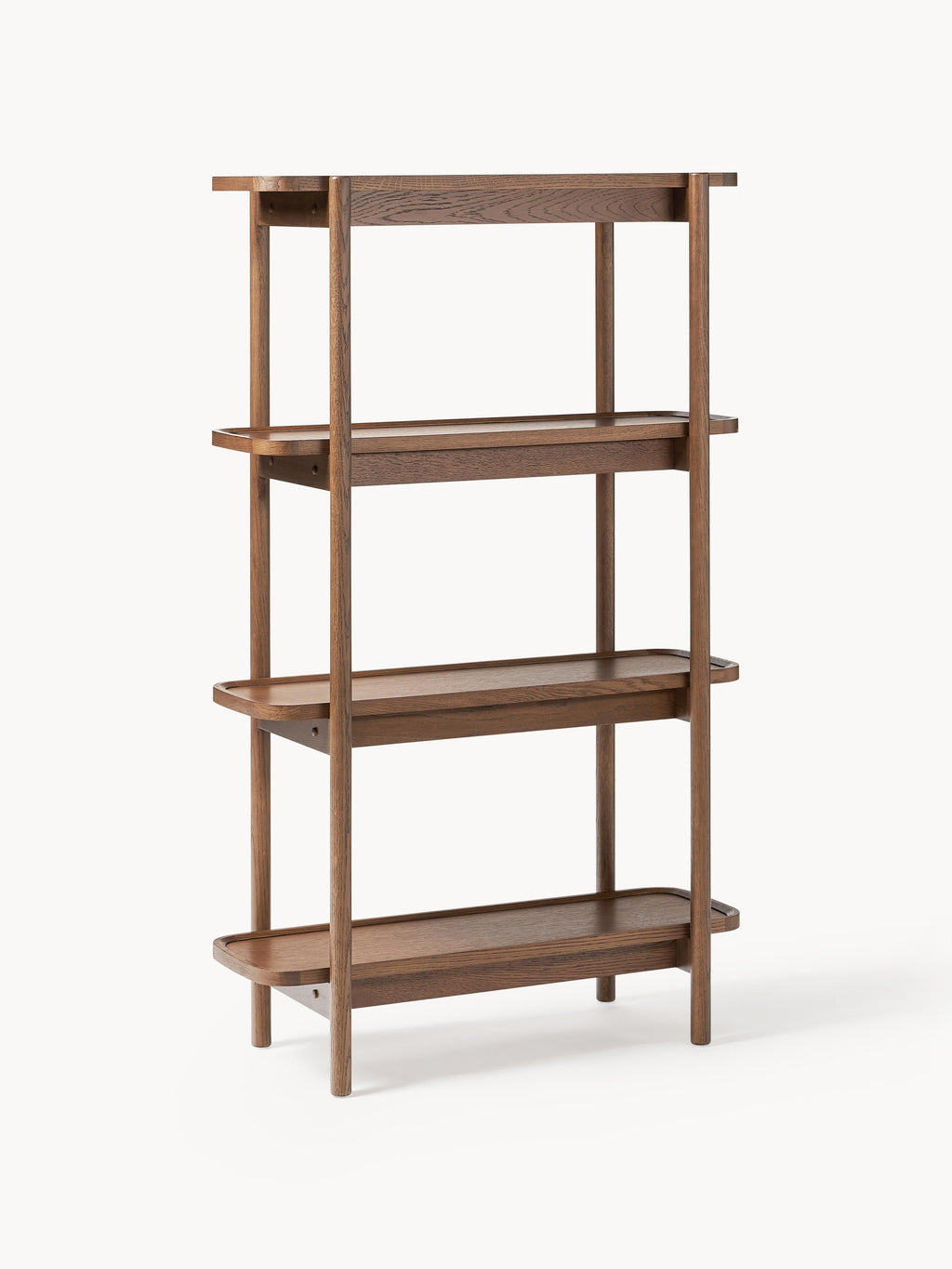 Libby Wooden Shelving Unit — Mushroom