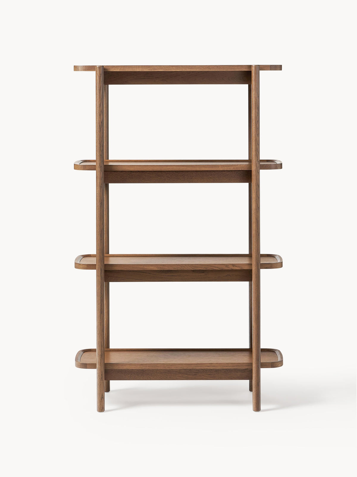 Libby Wooden Shelving Unit — Mushroom