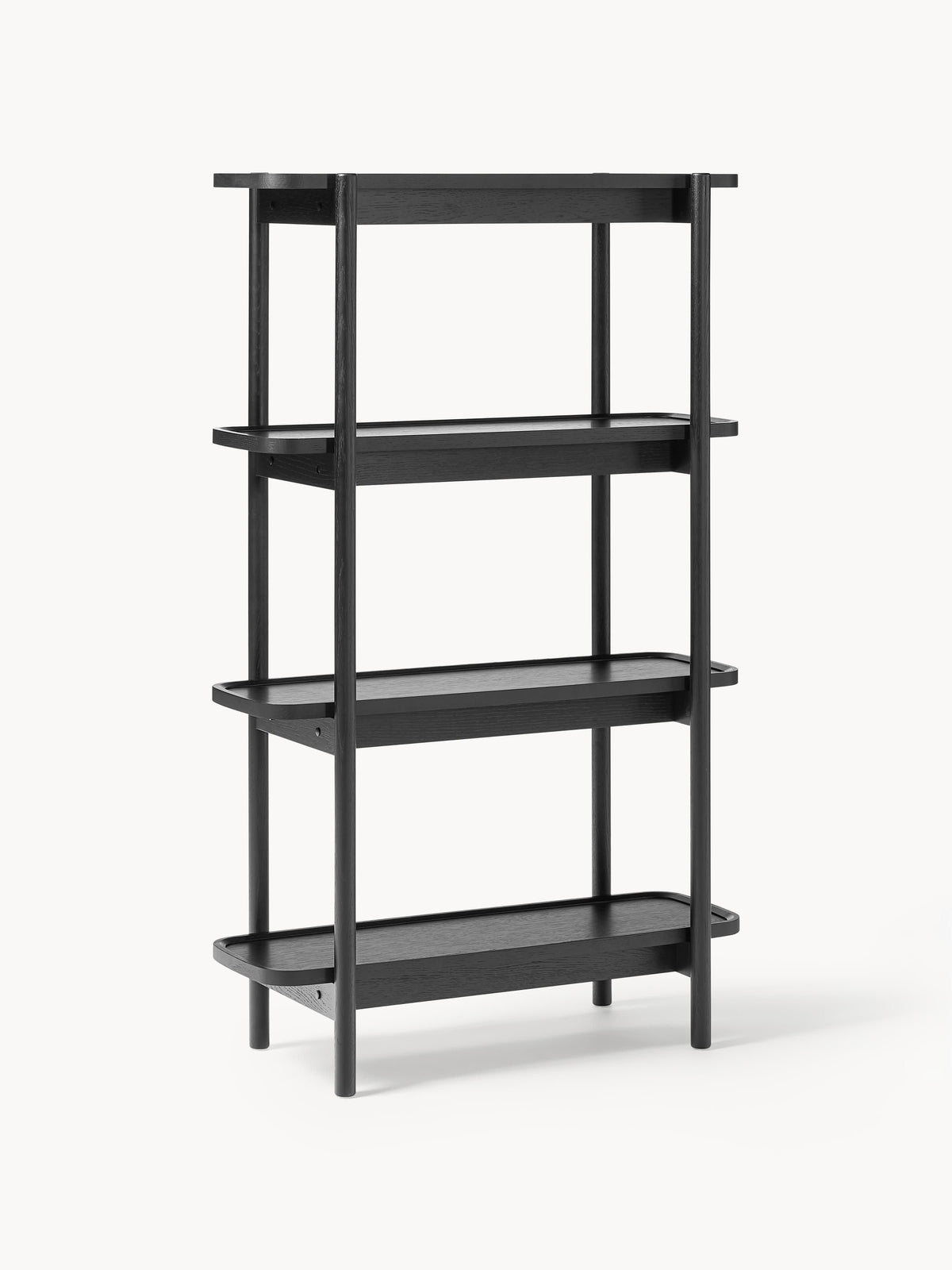Libby Wooden Shelving Unit — Taupe