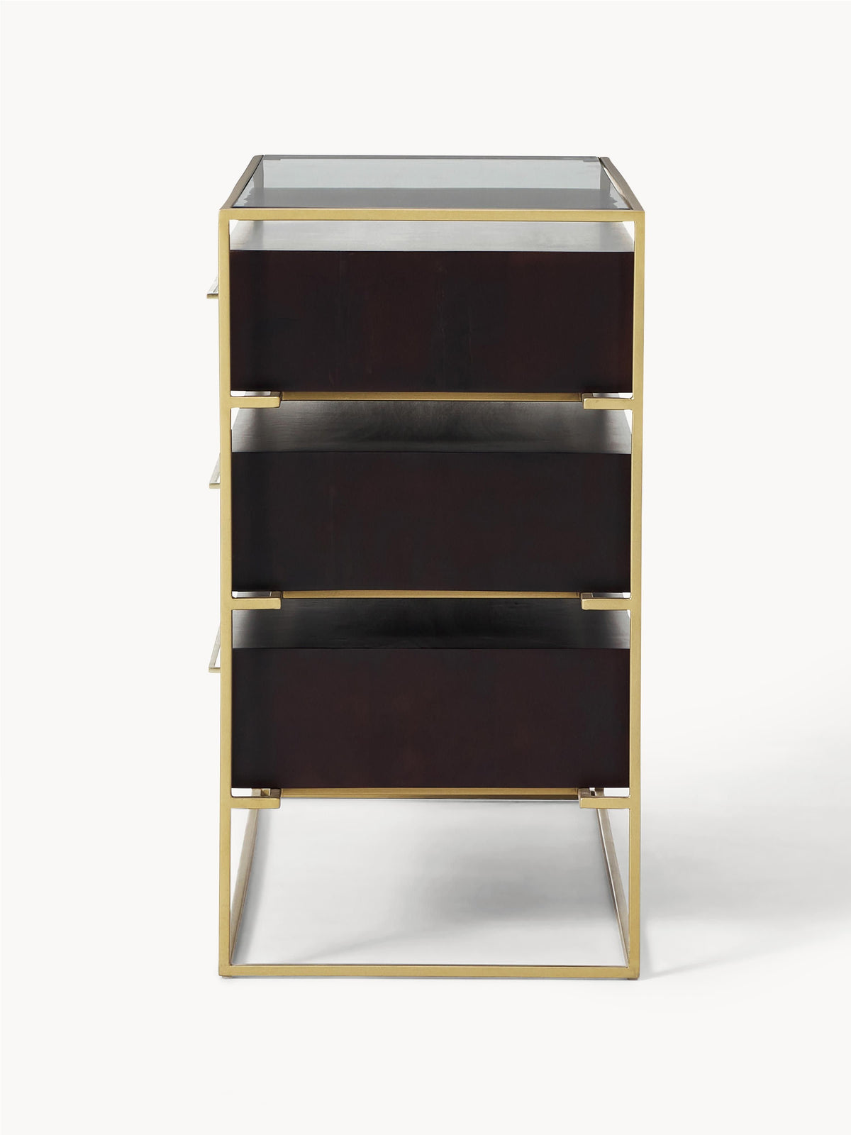 Lyle Chest of Drawers in Mango Wood — Graphite