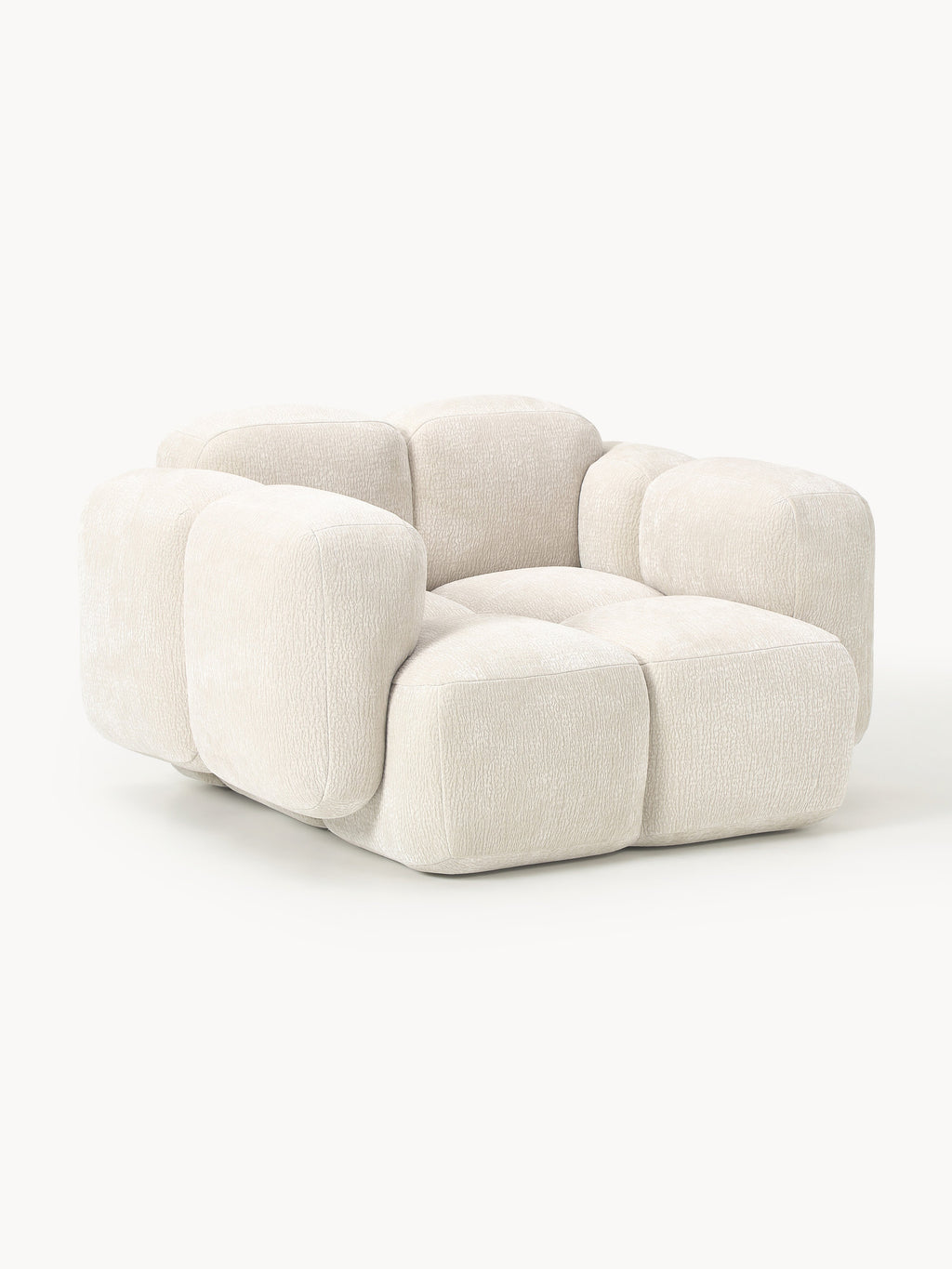 Tayla Lounge Chair — Off-White