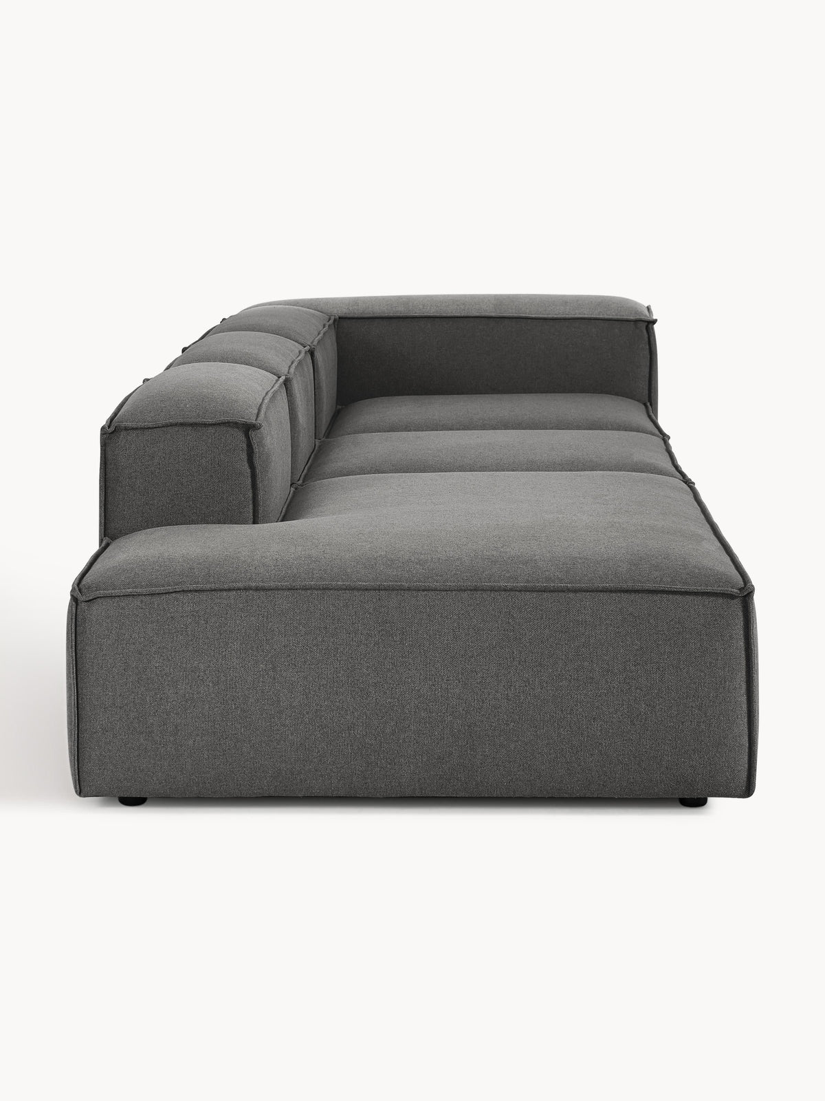 Lennon Modular XL Ottoman — Slate Grey