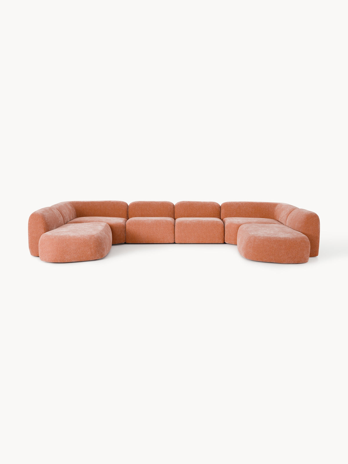 Wolke Modular XL Sofa — Camel